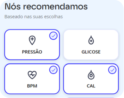 Escolha de módulos